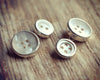 Double button cufflinks medium